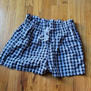 Wild Fable Black and White Checkered Shorts